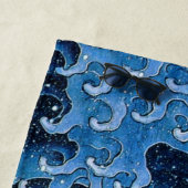 Hokusai Vrouwelijke Golf  Oceaan Strandlaken (In situ)