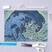 Hokusai Vrouwelijke Golf  Oceaan Tissuepapier (Craft)