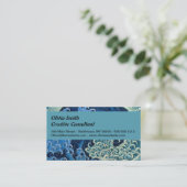 Hokusai Vrouwelijke Golf  Oceaan Visitekaartje (Staand voorkant)