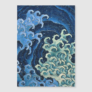Hokusai Vrouwelijke Golf Vintage Oceaan