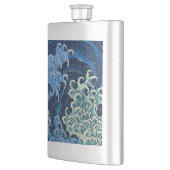 Hokusai Vrouwelijke Golf Vintage Oceaan Flacon (Links)