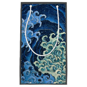 Hokusai Vrouwelijke Golf Vintage Oceaan Klein Cadeauzakje