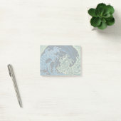 Hokusai Vrouwelijke Golf Vintage Oceaan Post-it® Notes (Kantoor)