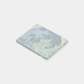 Hokusai Vrouwelijke Golf Vintage Oceaan Post-it® Notes (Schuin)