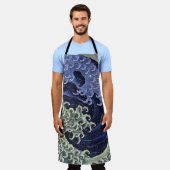 Hokusai Wave, Hokusai Schort (Gedragen)