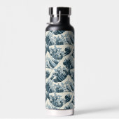 Hokusai Wave Waterfles (Rechts)