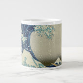 Hokusai's De Grote Golf van Kanagawa Grote Koffiekop (Voorkant)