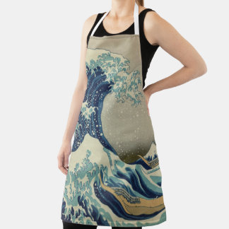 Hokusai's De Grote Golf van Kanagawa Schort