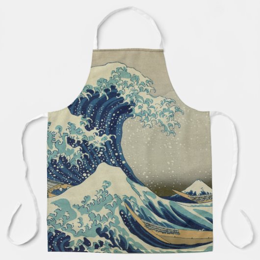 Hokusai's De Grote Golf van Kanagawa Schort (Voorkant)