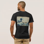 Hokusai's De Grote Golf van Kanagawa T-shirt (Achterkant volledig)