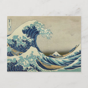 Hokusai's Grote Golf van Kanagawa Briefkaart