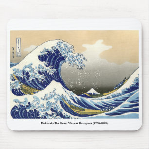 Hokusai's The Great Wave at Kanagawa (1760-1849) Muismat