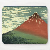 Hokusai's zuidwind, Clear Sky of Red Fuji Mous Muismat (Voorkant)