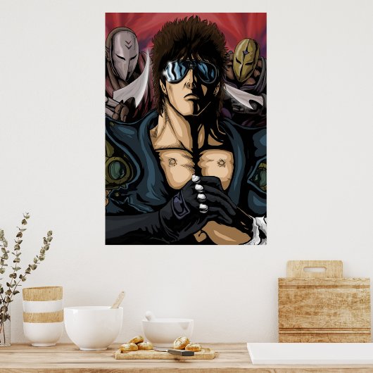 Hokuto no Ken 2 Poster (Keuken)