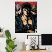 Hokuto no Ken 2 Poster (Thuiskantoor)