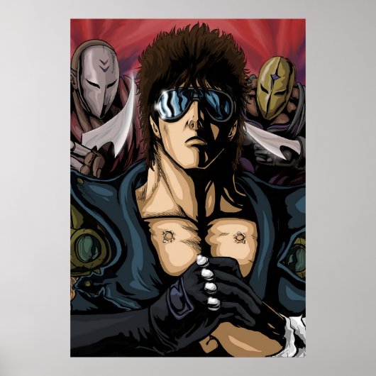 Hokuto no Ken 2 Poster (Voorkant)