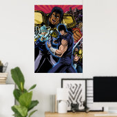 Hokuto no ken poster (Thuiskantoor)