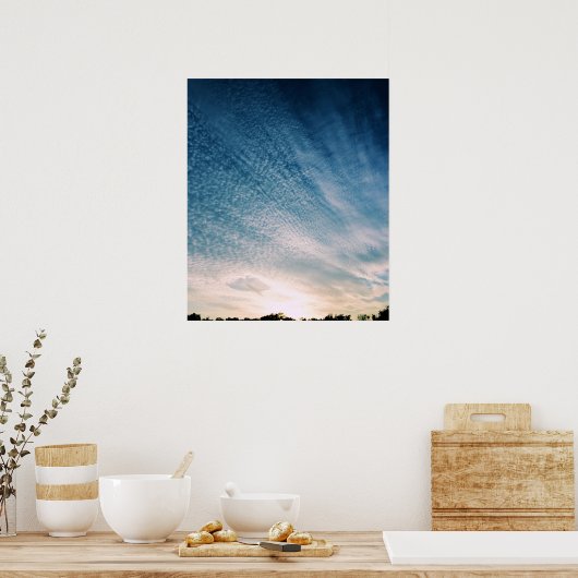 Hol in de hemel poster (Keuken)