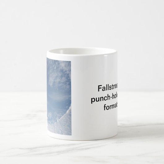 Hol in de wolken koffiemok (Center)