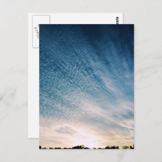 Hol in het Briefkaart Sky (Voorkant / Achterkant)