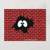 Hol in het Briefkaart van de muur (Voorkant)