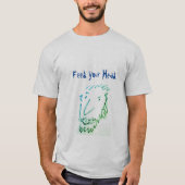 Hol in het hoofd t-shirt_medium T-shirt (Voorkant)