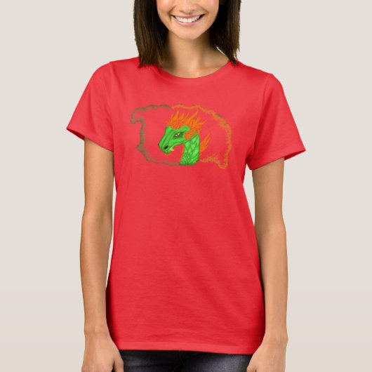 Hol van de Vuurdraak T-shirt (Voorkant)
