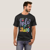 Hola 1er Primer Grado Spaans leraar Maestra Espa T-shirt (Voorkant volledig)