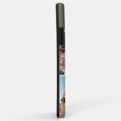 ¡Hola! 4 foto collage groen gepersonaliseerd Case-Mate iPhone Case (Achterkant/rechts)