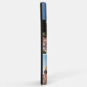 ¡Hola! 4 Persoonlijke Fotocollage Blauw Case-Mate iPhone Case (Achterkant/rechts)