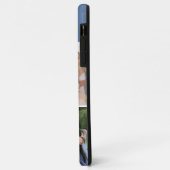 ¡Hola! 4 Persoonlijke Fotocollage Blauw Case-Mate iPhone Case (Achterkant/links)