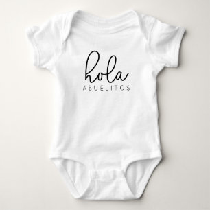 Hola Abuelitos Spaans Baby Romper