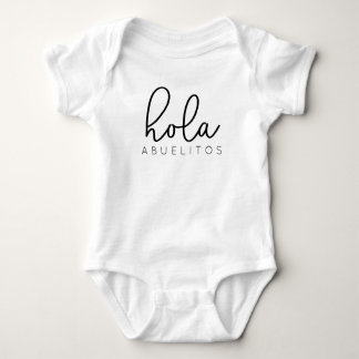 Hola Abuelitos Spaans Baby Romper