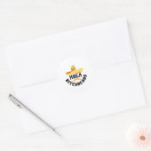 Hola Achos Funny Cinco De Mayo Mexicaans Ronde Sticker (Envelop)