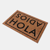 Hola Adios Spain Welcome Coir Deurmat (Schuin)