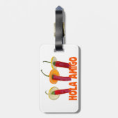 Hola Amigo Bagagelabel (Achterkant verticaal)