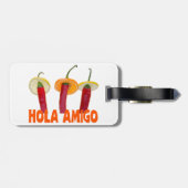 Hola Amigo Bagagelabel (Achterkant horizontaal)
