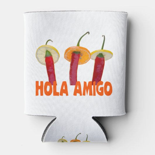 Hola Amigo Blikjeskoeler (Voorkant)