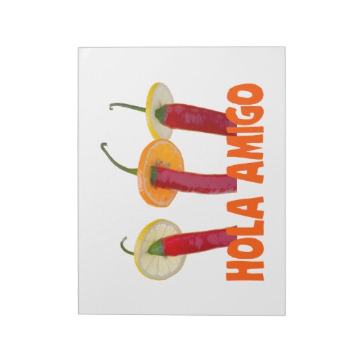 Hola Amigo Notitieblok (Linkerzijde)