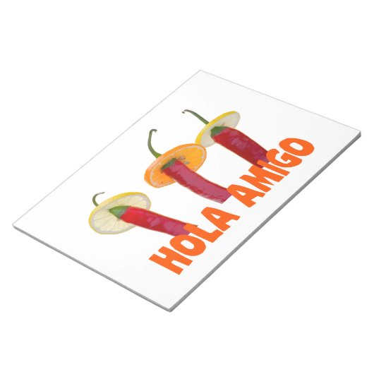 Hola Amigo Notitieblok (Schuin)