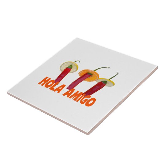 Hola Amigo Tegeltje (Zijkant)