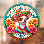 Hola Amigos - Zo Schattig! Raamsticker (Vel 2)