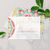 Hola Baby Fiesta Baby shower Uitnodiging
