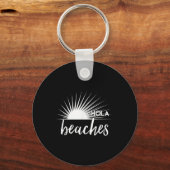 Hola Beaches _1 Sleutelhanger (Voorkant)