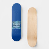 HOLA BEACHES grappig strandleven zomer Persoonlijk Skateboard (Voorkant)