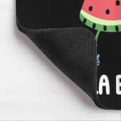 Hola Beaches Schattige Kawaii Watermelon Surfboard Muismat (Hoek)