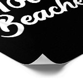 Hola Beaches Zomer Strand Vakantie Gift T-shirt Poster (Hoek)
