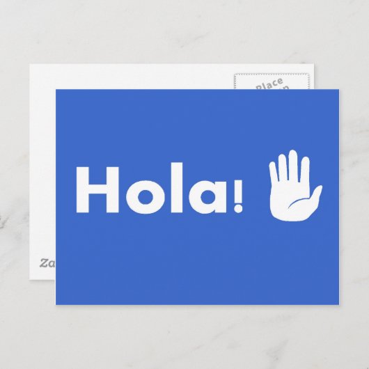 Hola Briefkaart (Voorkant / Achterkant)