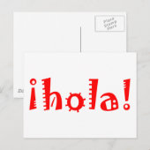 Hola Briefkaart (Voorkant / Achterkant)