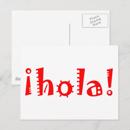 Hola Briefkaart (Voorkant / Achterkant)
